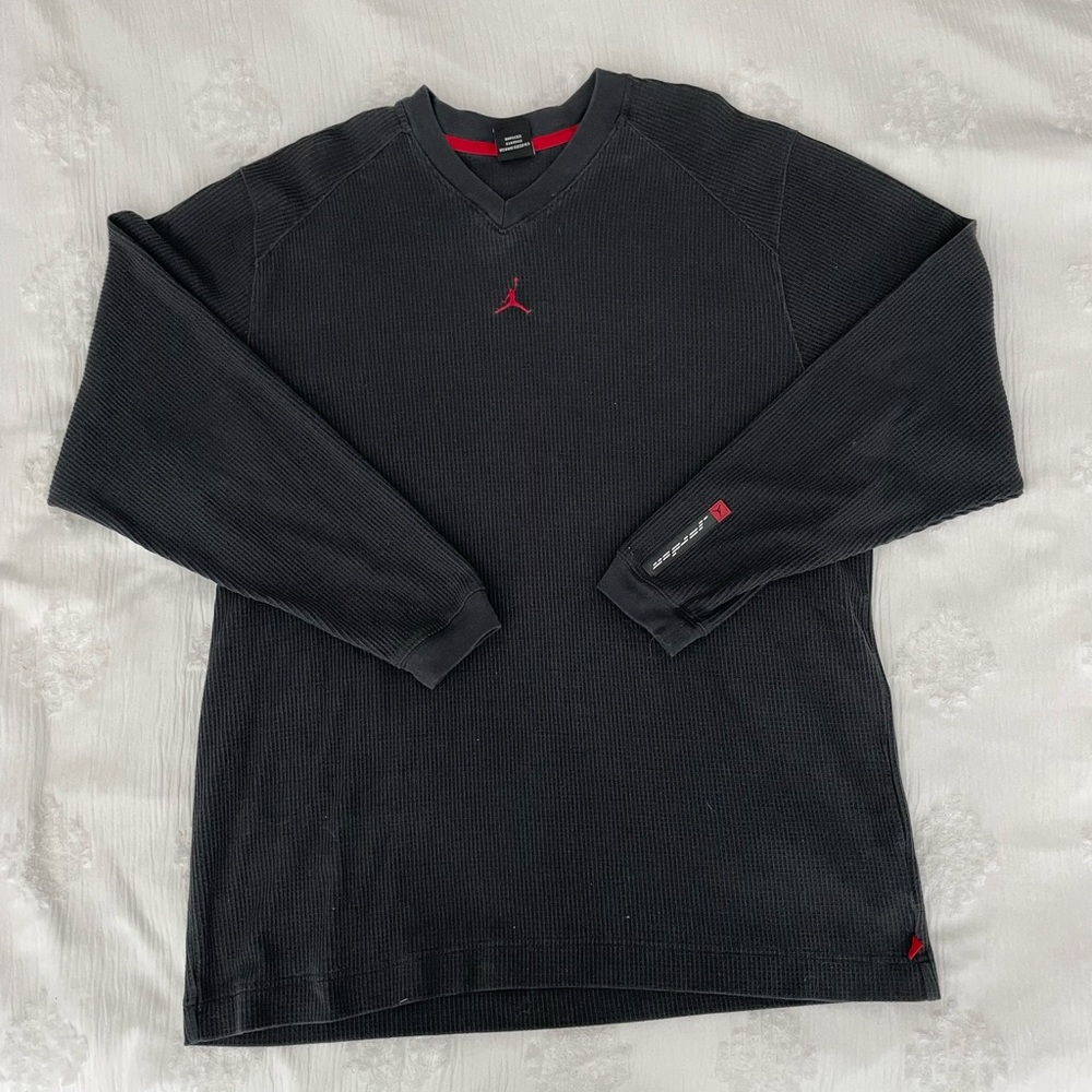 air jordan waffle knit pullover